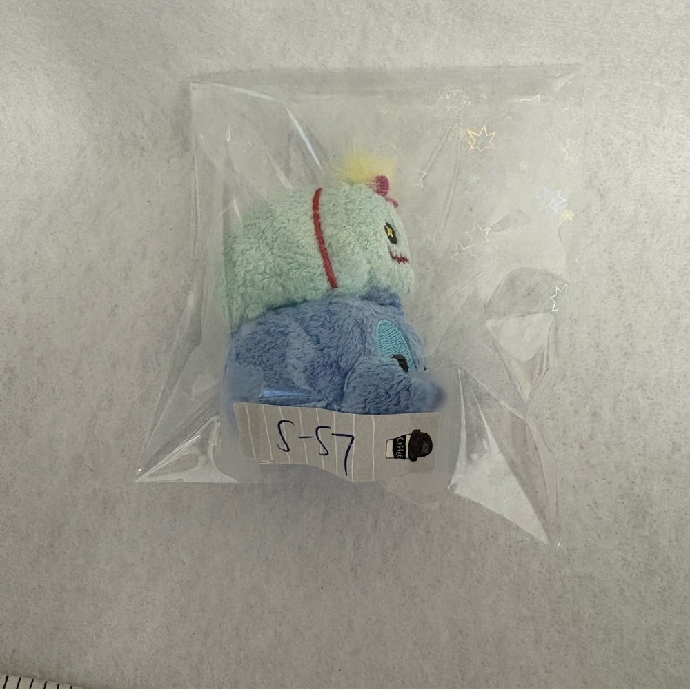 STITCH SCRUMP Tsum Tsum Plush Keychain Disney Japan - Picture 8 of 10